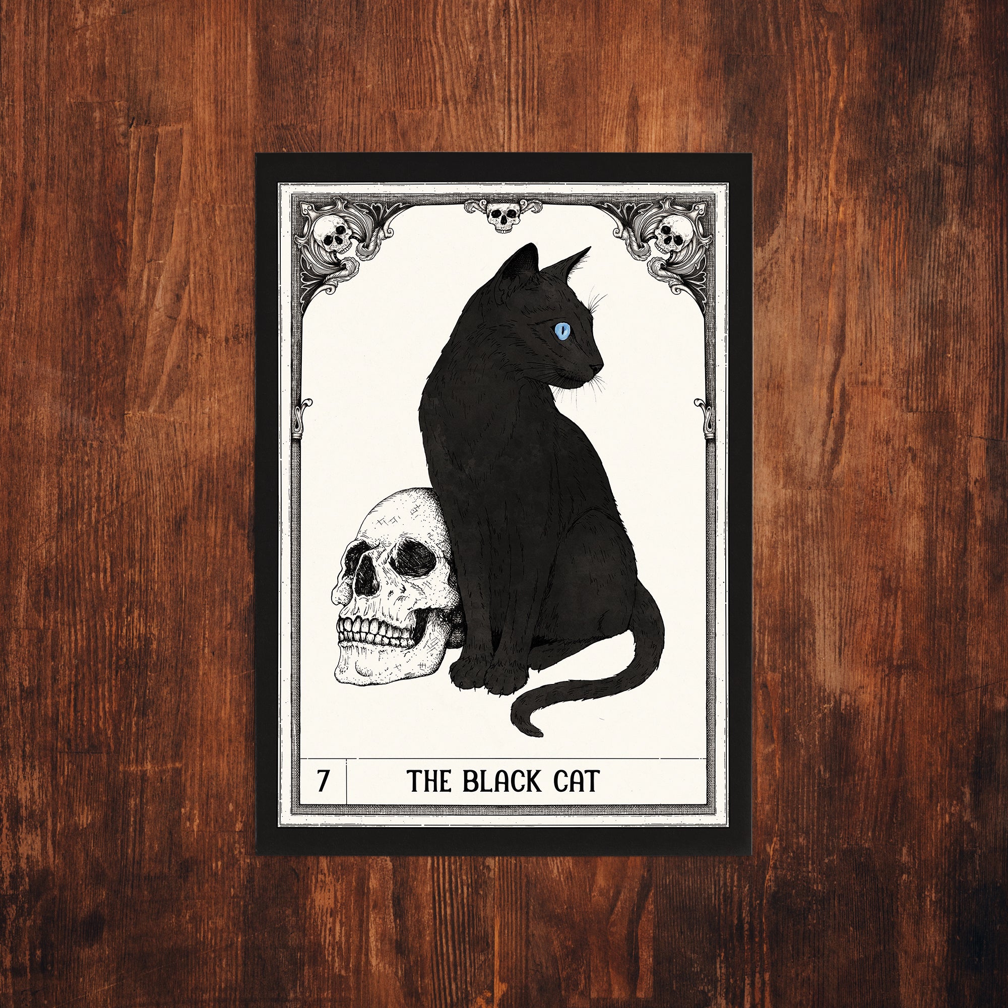 The Black Cat - Giclée Art Print