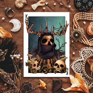 The Antler King - Giclée Art Print