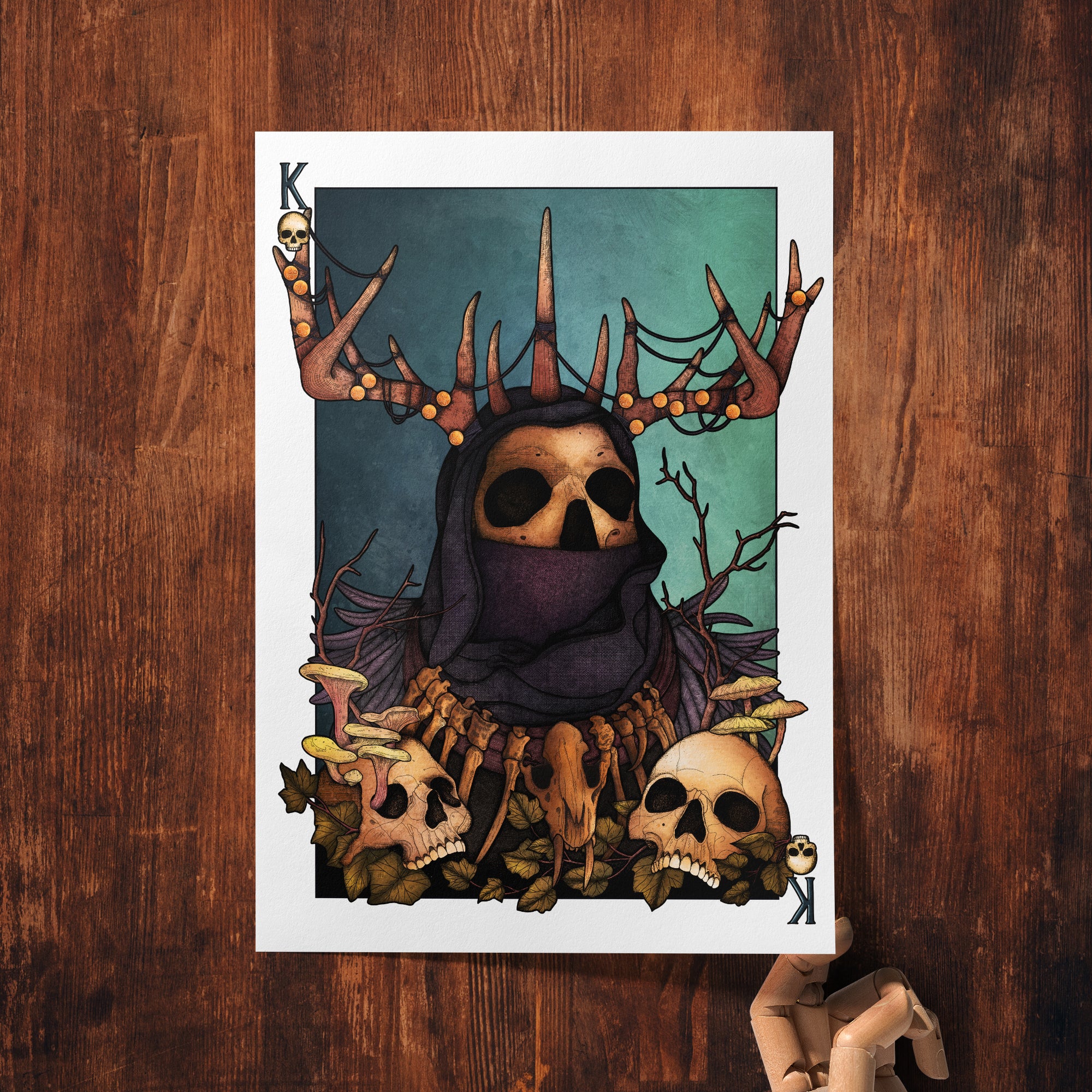 The Antler King - Giclée Art Print