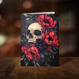 Death Blossom - Greeting Card