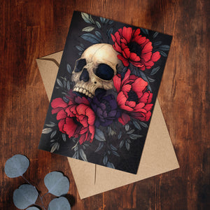 Death Blossom - Greeting Card