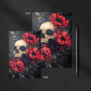 Death Blossom - Greeting Card