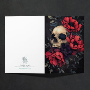 Death Blossom - Greeting Card