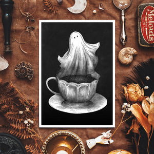 Ghost Tea - Giclée Art Print