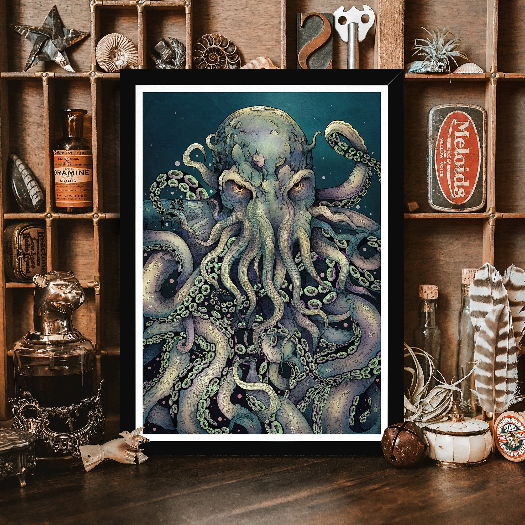 Great Old One - Framed Giclée Art Print