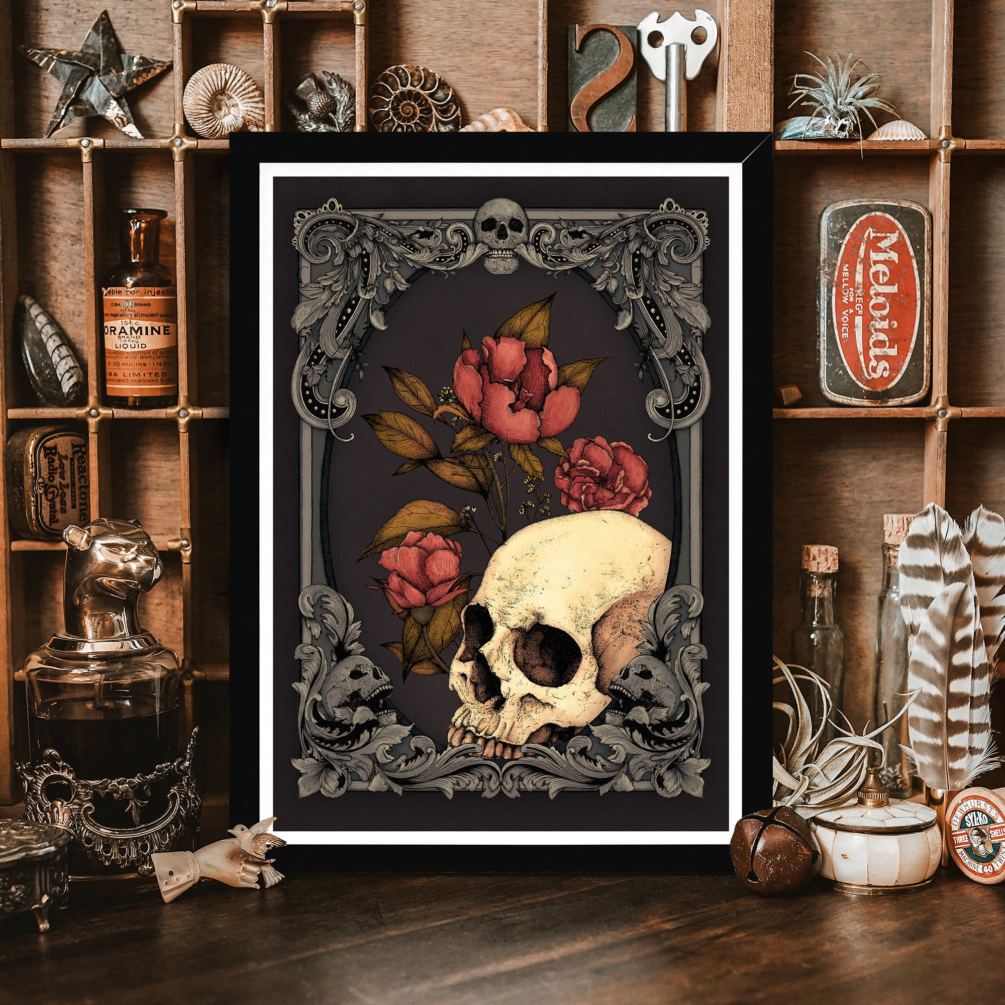 Memento Mori - Framed Giclée Art Print