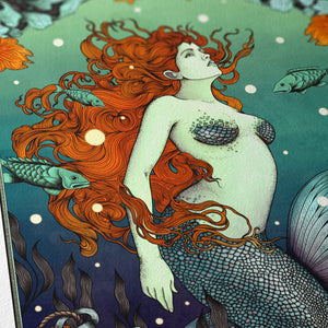 Mermaid & The Sailor - Giclée Art Print