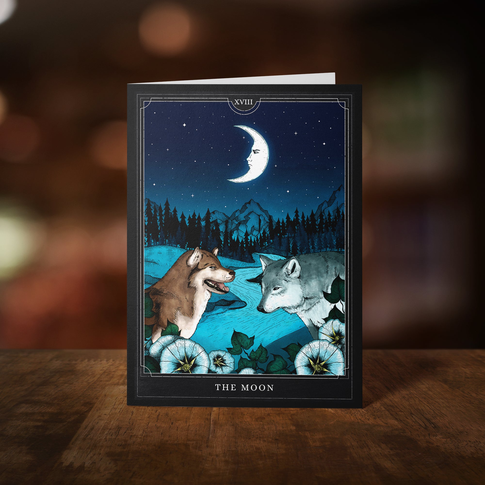 The Moon Tarot - Greeting Card