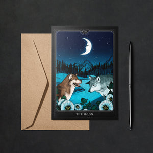 The Moon Tarot - Greeting Card