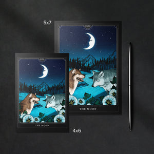 The Moon Tarot - Greeting Card