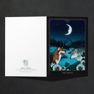 The Moon Tarot - Greeting Card