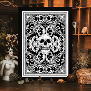 Morteria - Framed Giclée Art Print