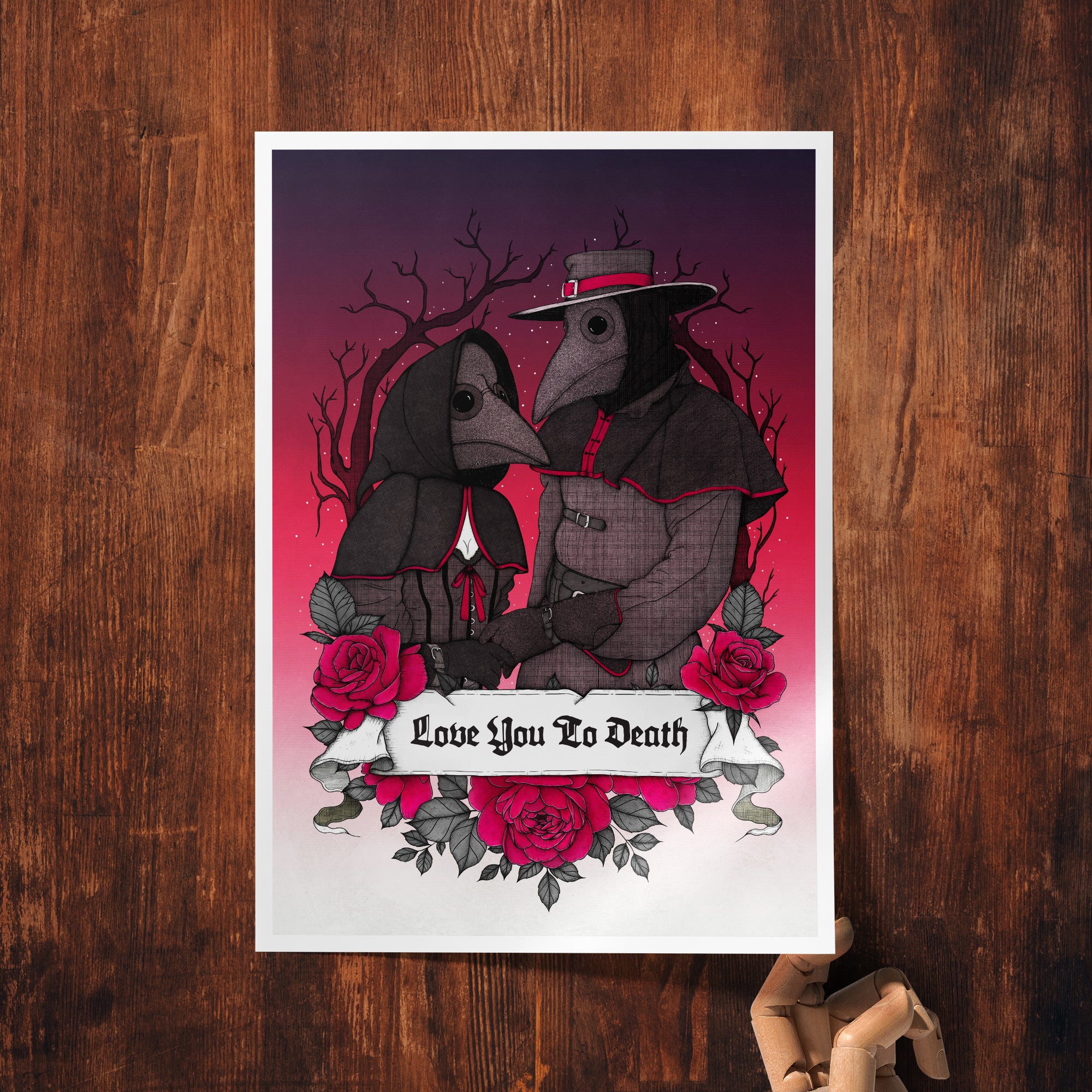 Love You To Death - Giclée Art Print