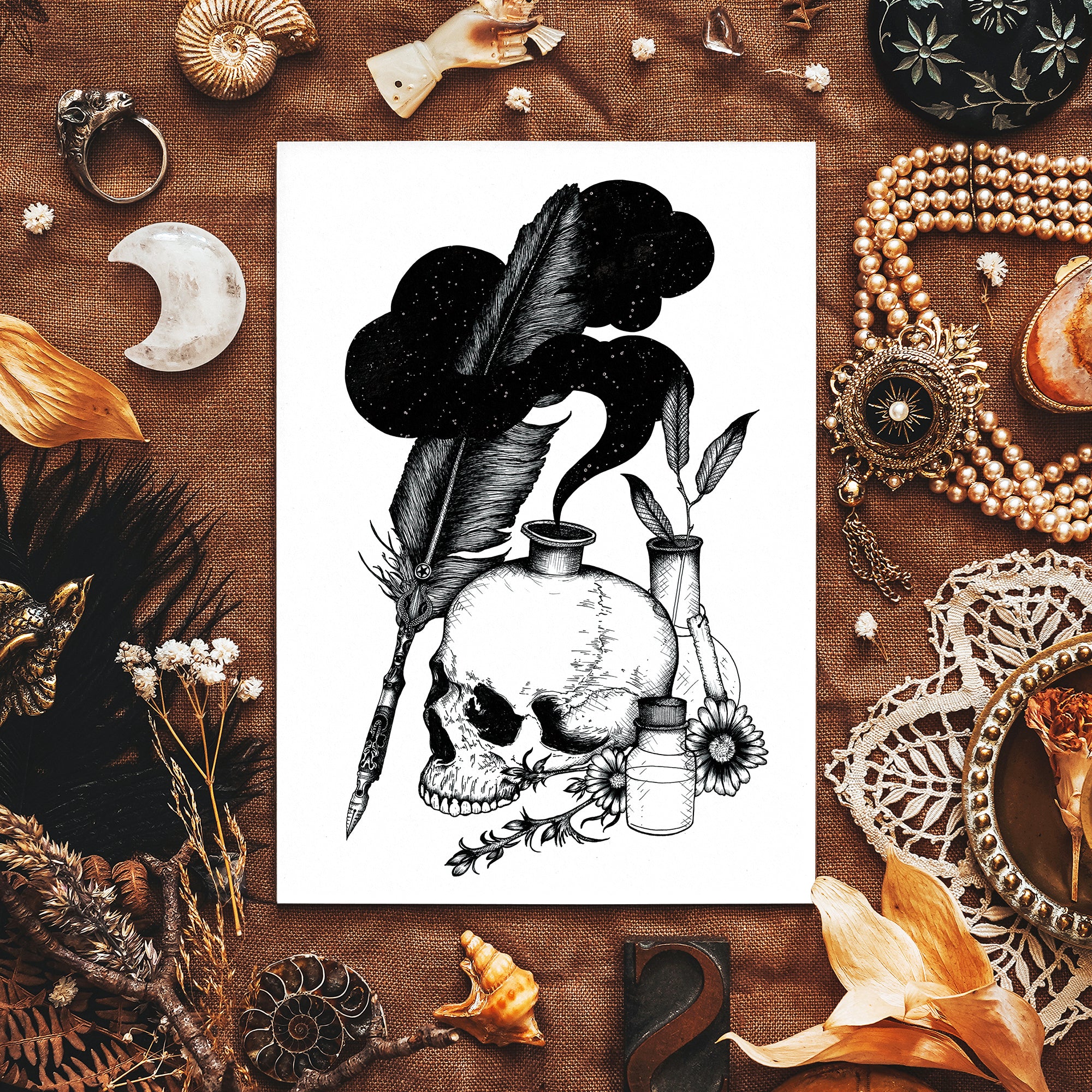 Quill and Ink - Giclée Art Print