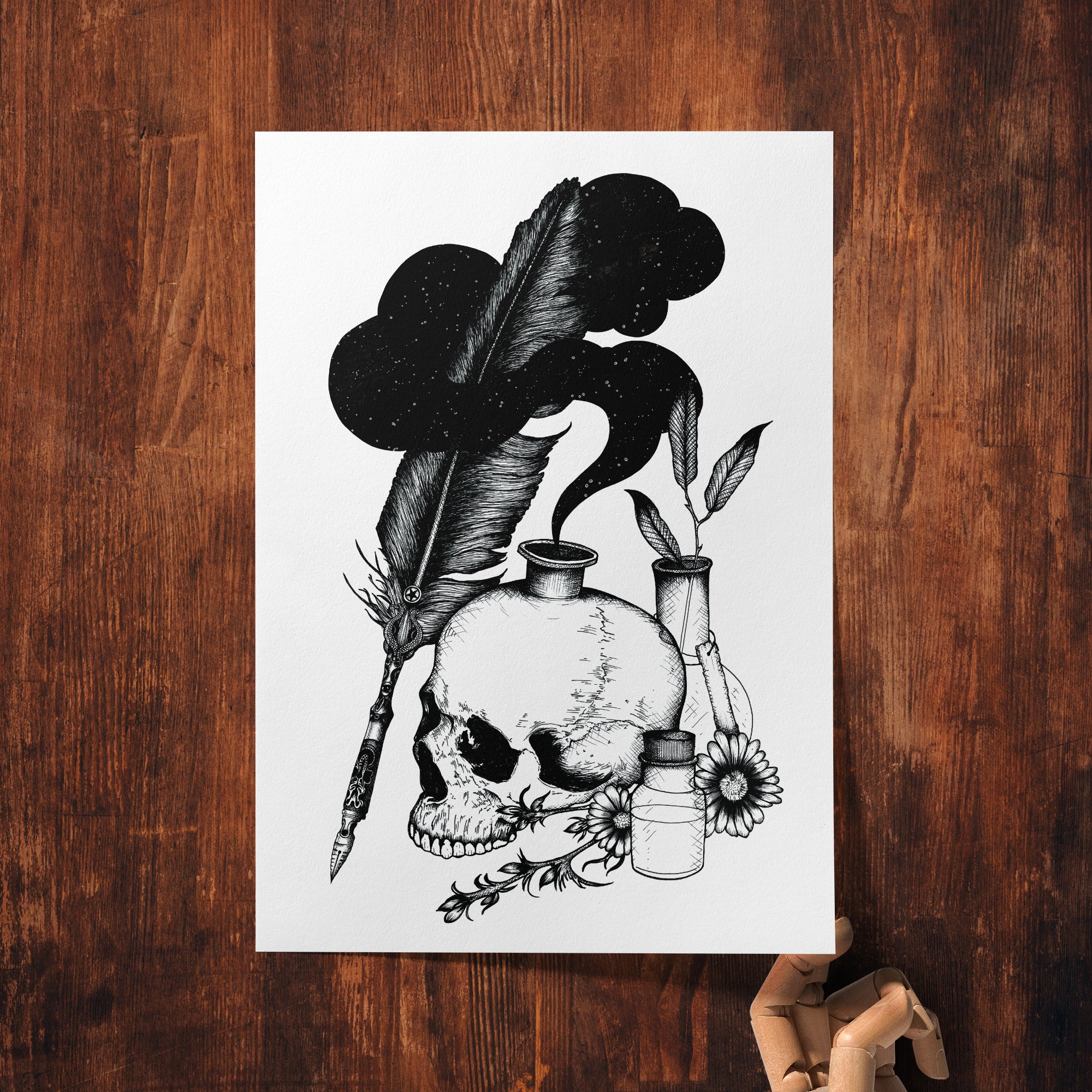 Quill and Ink - Giclée Art Print