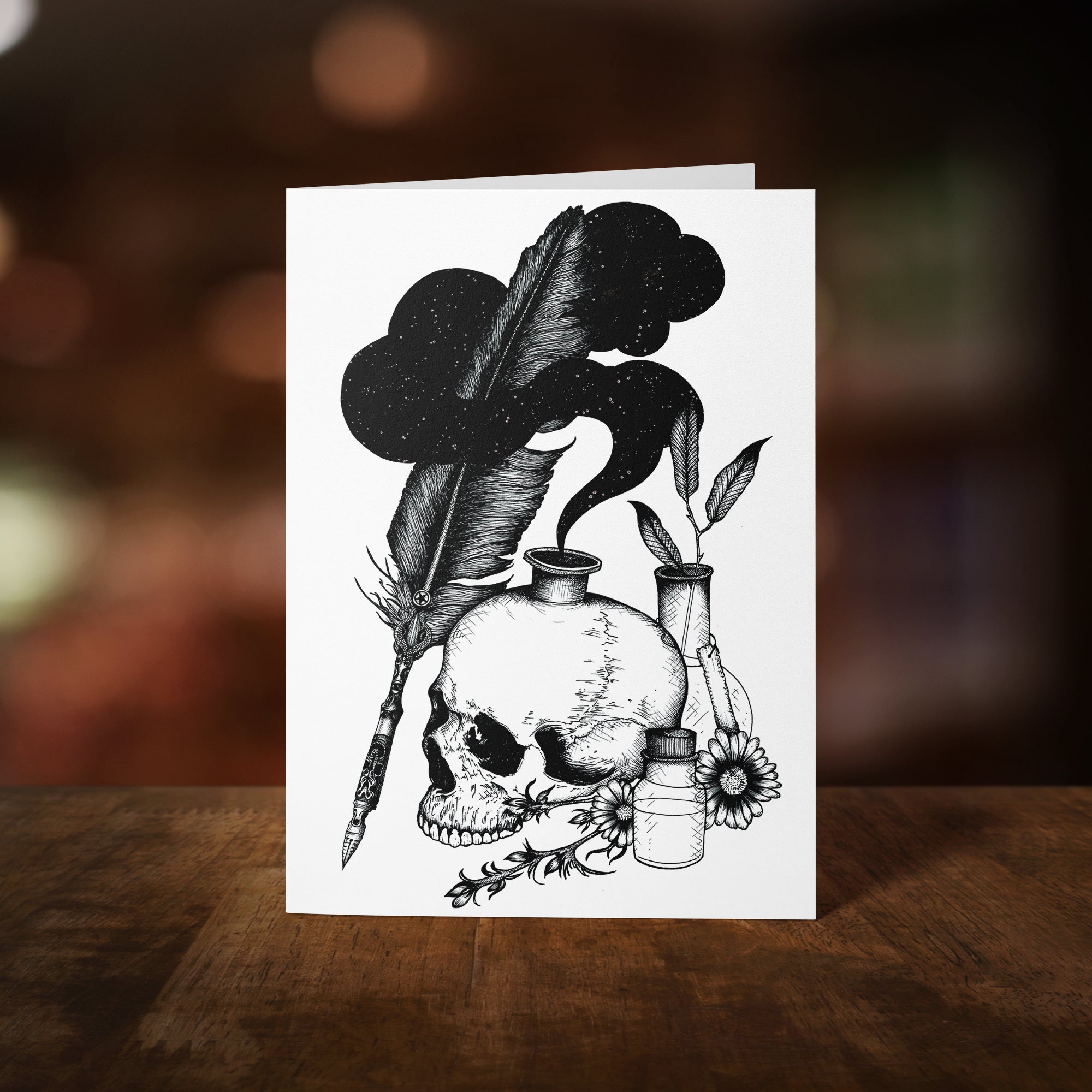 Quill and Ink - Greeting Card