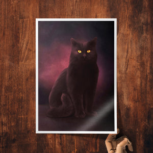 Shadow Cat - Giclée Art Print