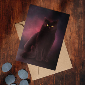 Shadow Cat - Greeting Card