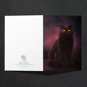 Shadow Cat - Greeting Card