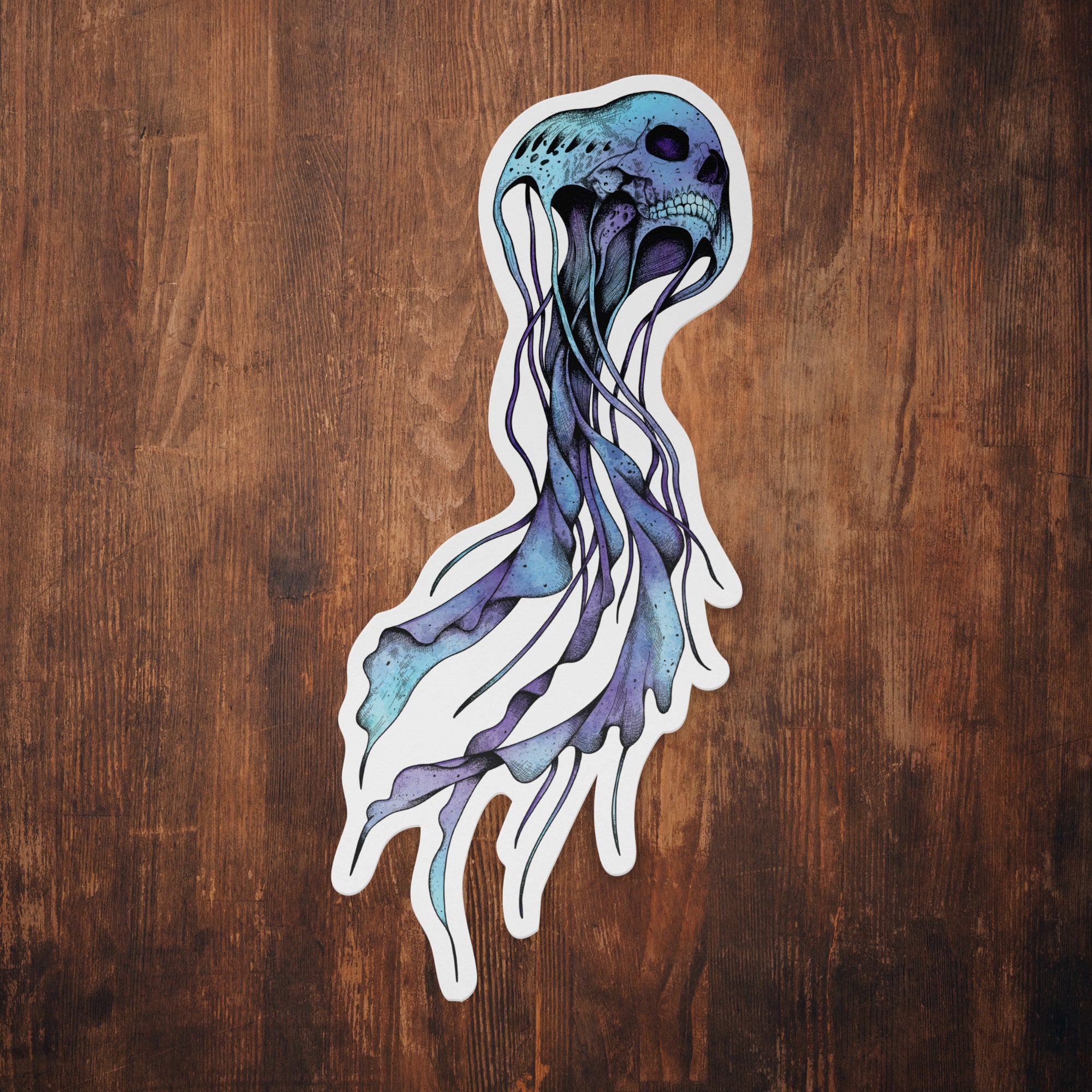 Skellyfish - Vinyl Sticker