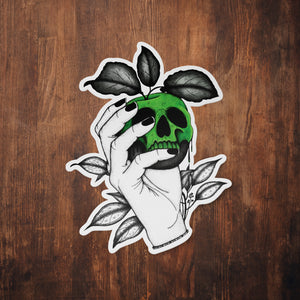 Skull Apple - Vinyl Sticker