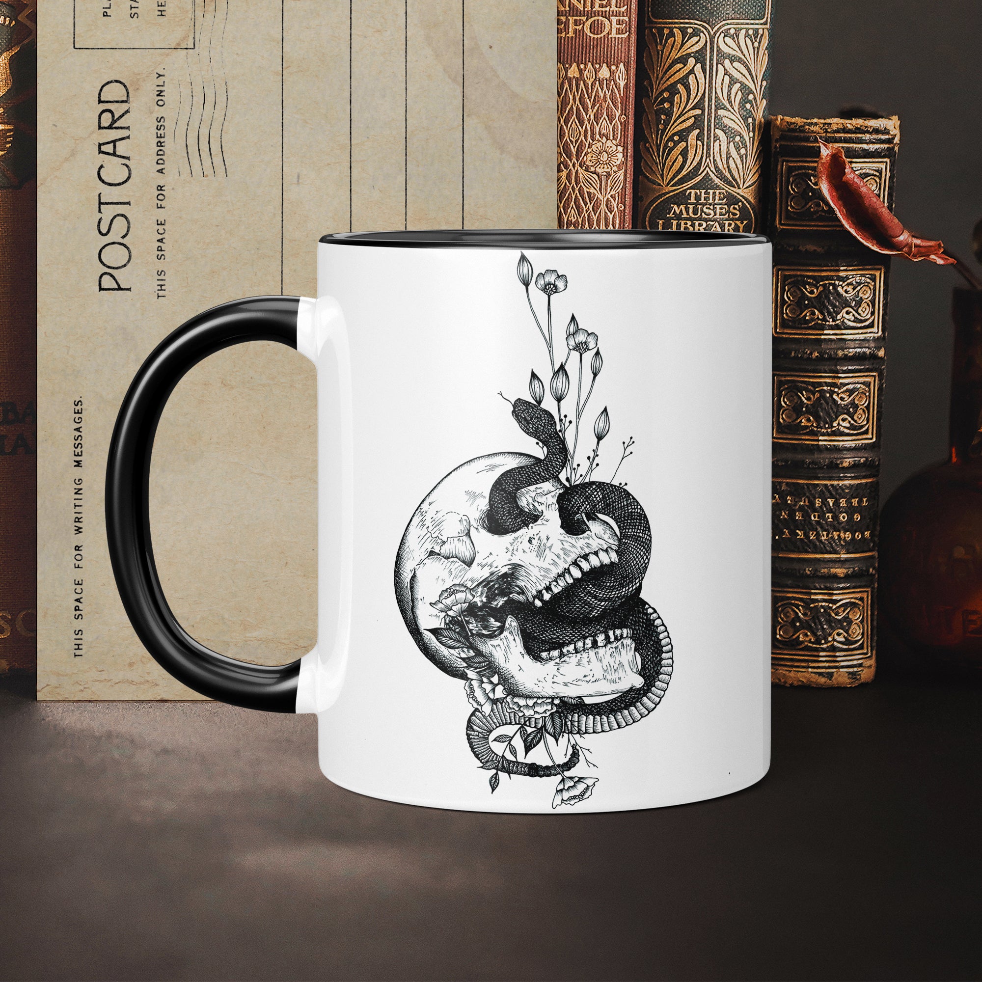 Snake and Skull - Ceramic Mug