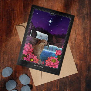 The Star Tarot - Greeting Card