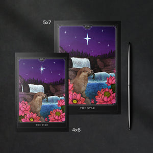 The Star Tarot - Greeting Card