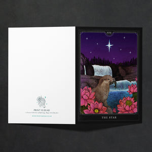 The Star Tarot - Greeting Card