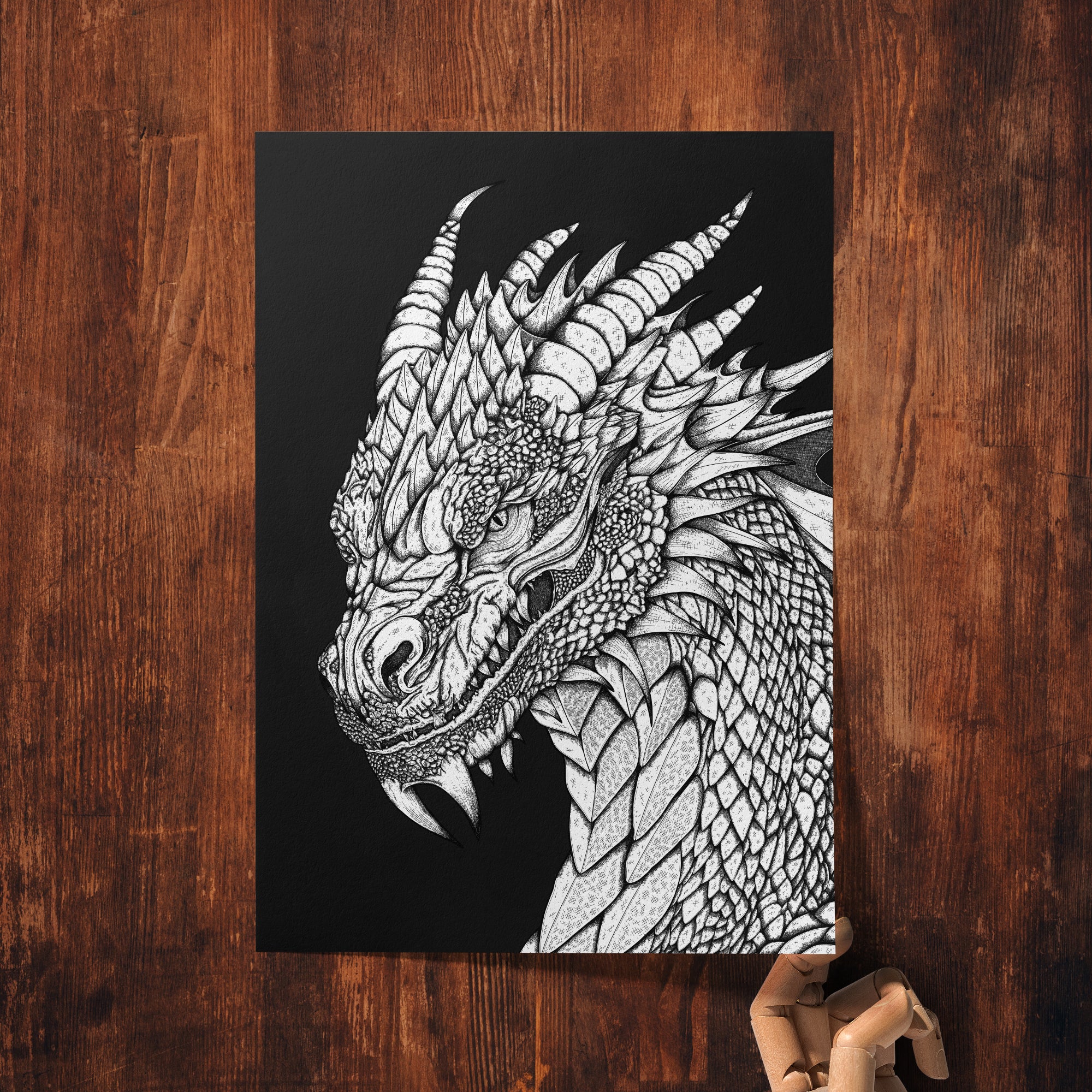 Storm Dragon - Giclée Art Print