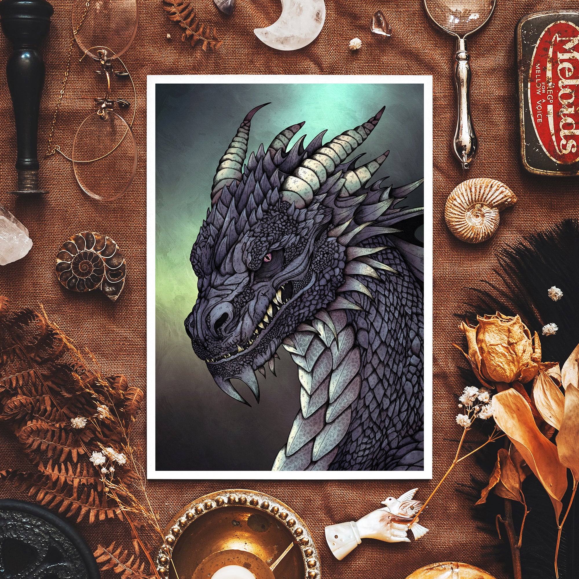 Storm Dragon - Giclée Art Print