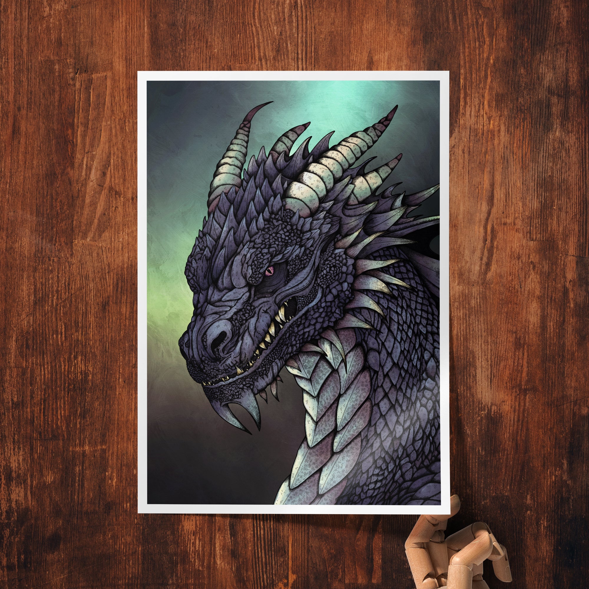 Storm Dragon - Giclée Art Print