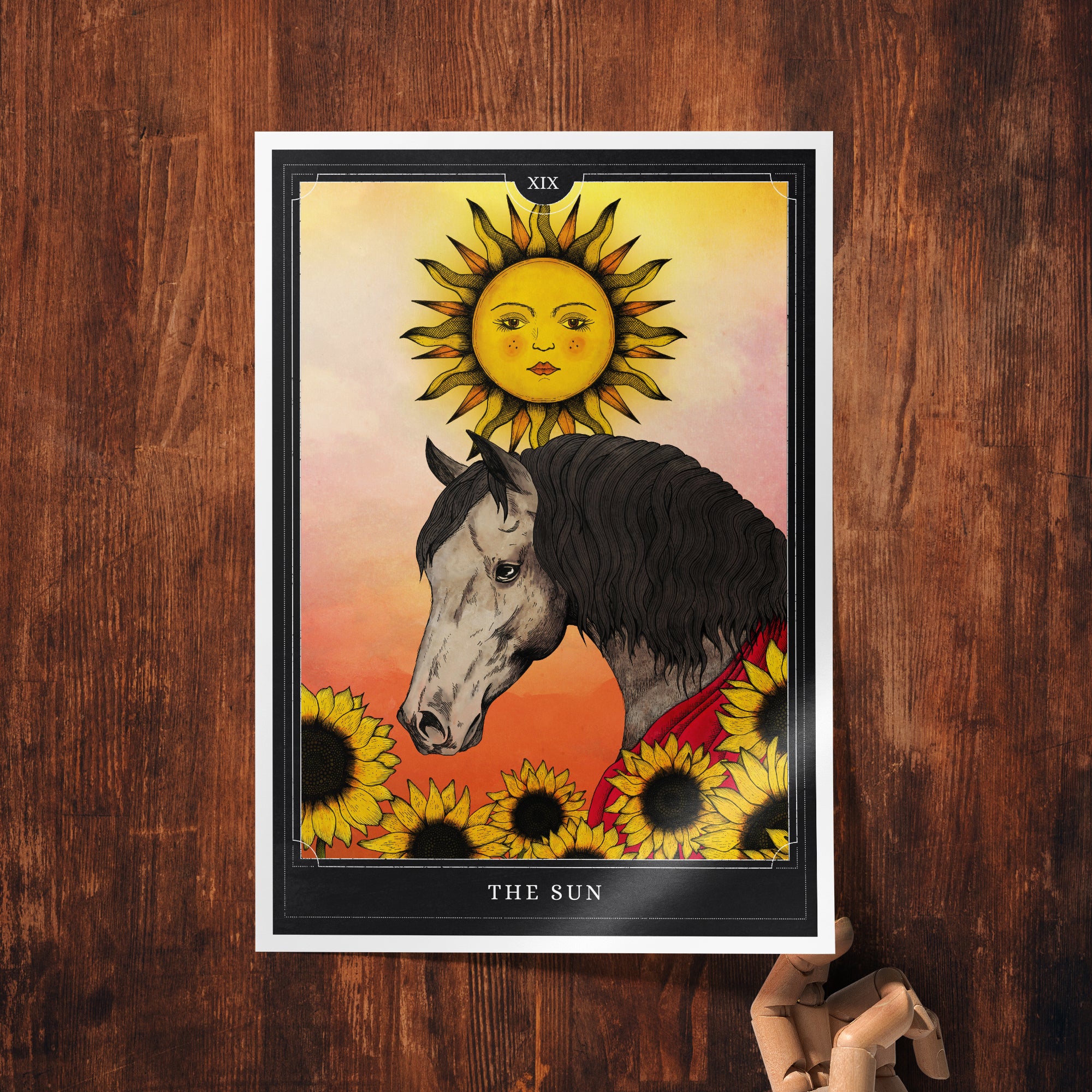 The Sun Tarot - Giclée Art Print