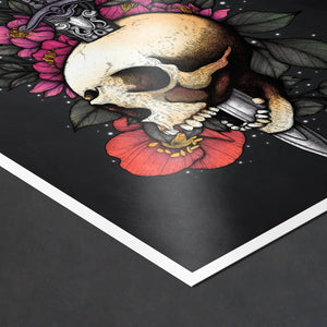 Sword & Skull - Giclée Art Print