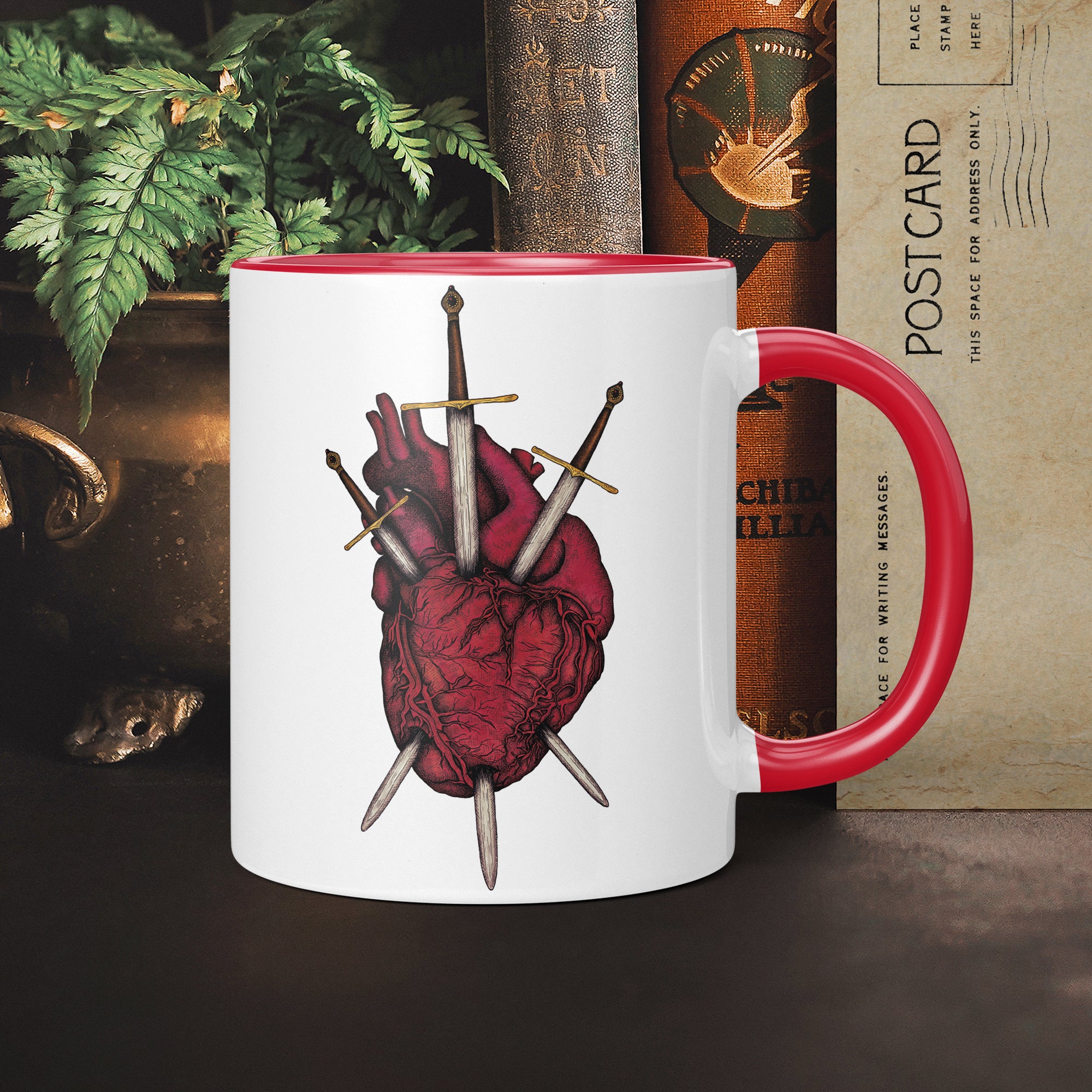 Swords and Heart - Ceramic Mug