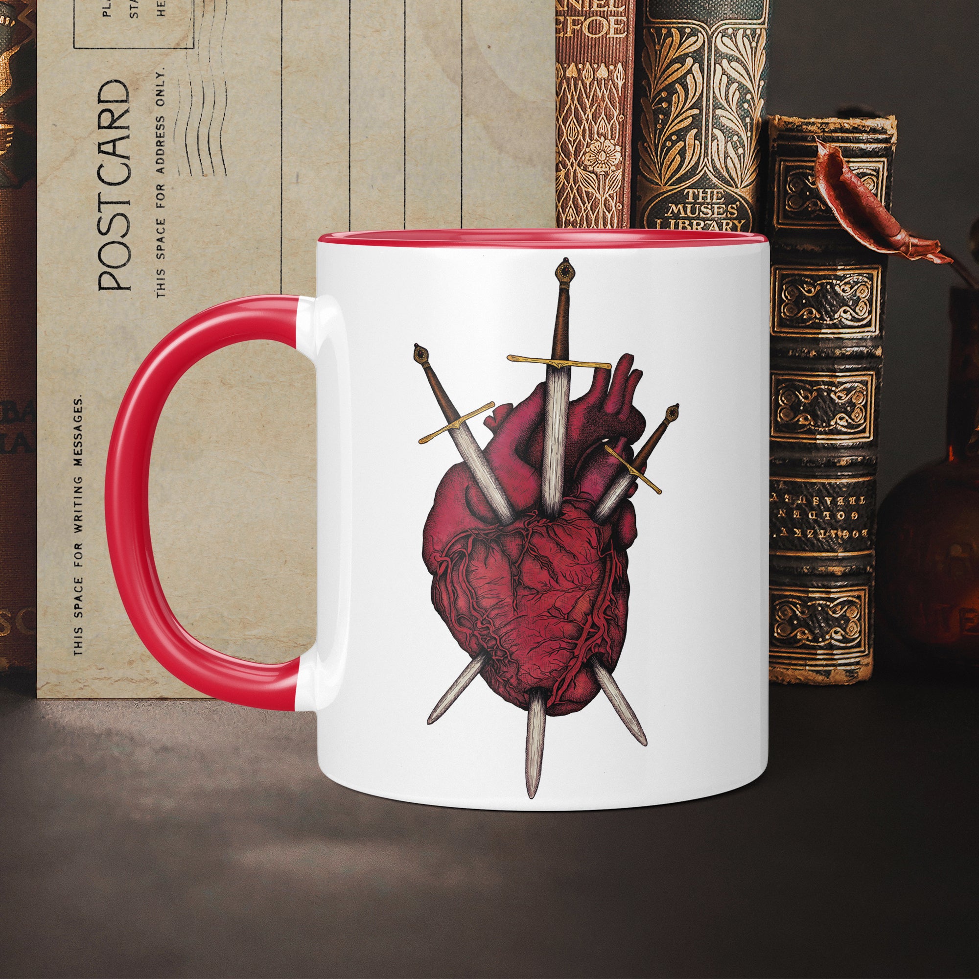 Swords and Heart - Ceramic Mug