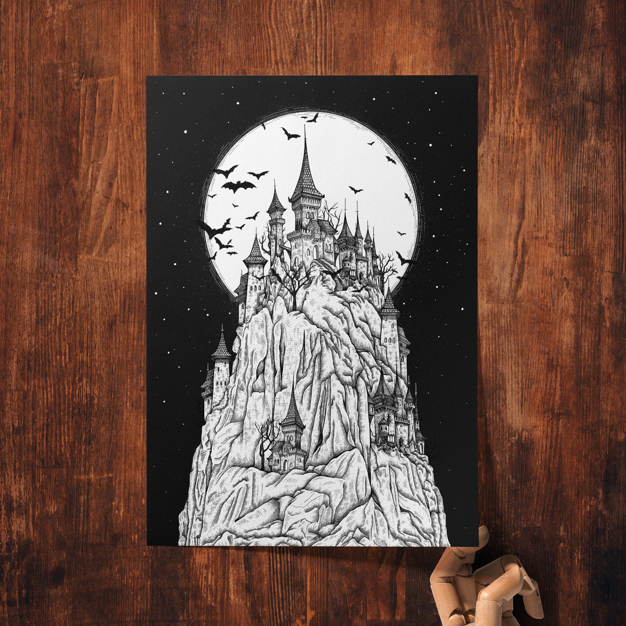 Vampire Castle - Giclée Art Print