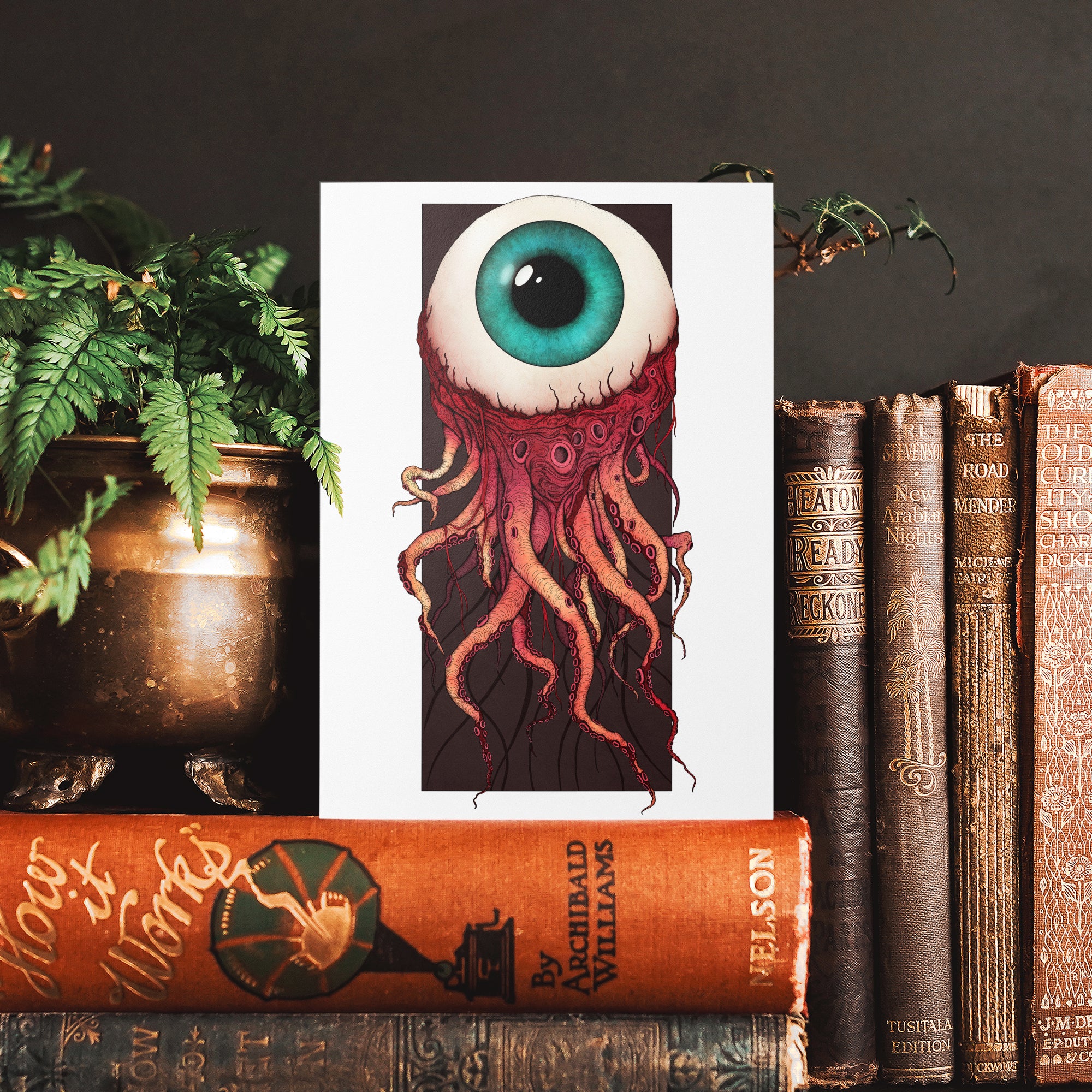 The Watcher - Greeting Card