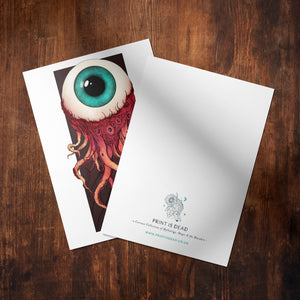 The Watcher - Glossy Fine Art Postcard