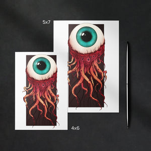 The Watcher - Glossy Fine Art Postcard