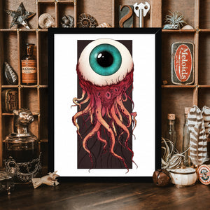 The Watcher - Framed Giclée Art Print