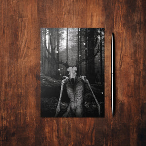 Wendigo - Glossy Fine Art Postcard